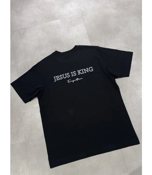 Vergeben, Jesus ist König – Schwarz